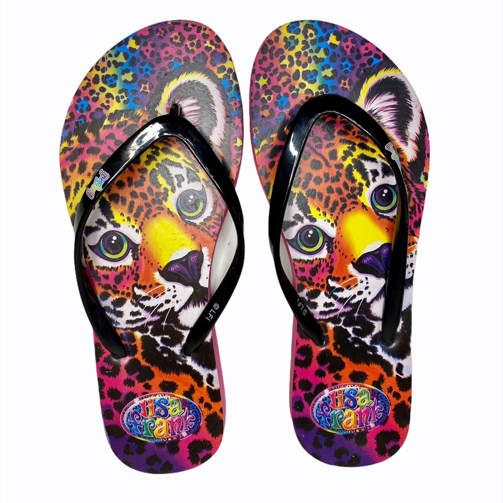 Lisa Frank Hunter Flip Flops